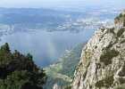 Bergtour Traunstein Cordula Daniel IMG 8285 16-09-03  Nochmals der Blick hinunter auf den Traunsee.